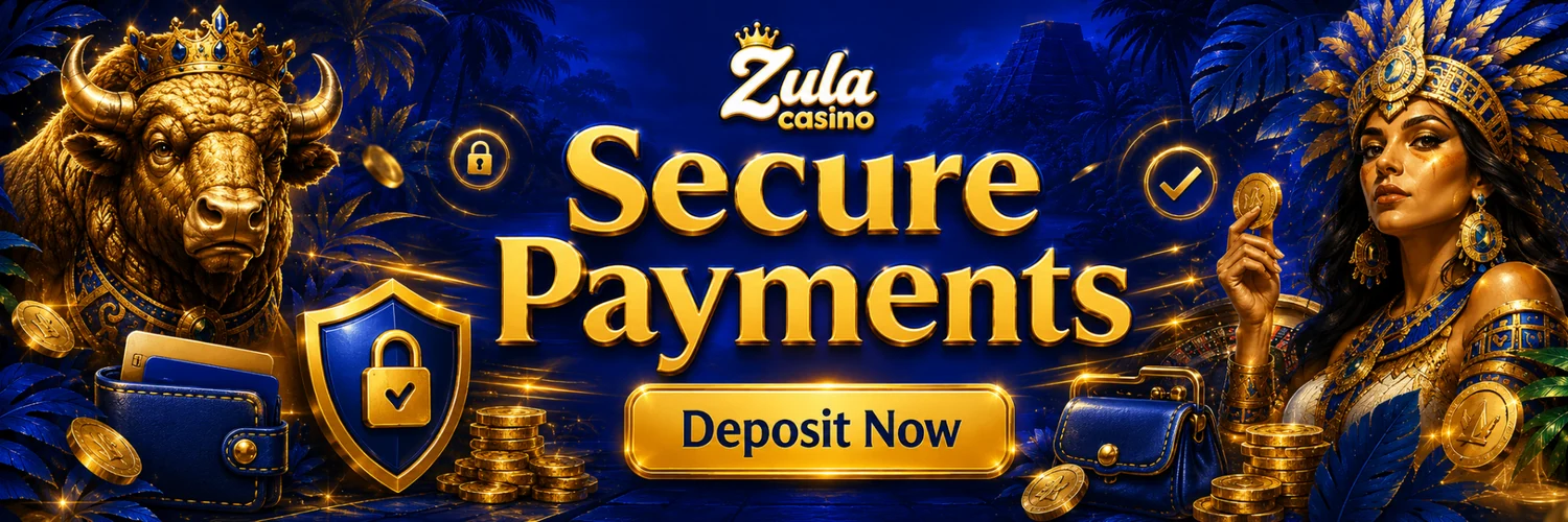 Zula Casino payment security visual